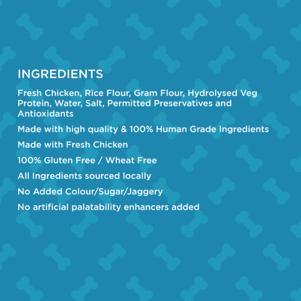 chicken gluten free dog biscuits ingredients