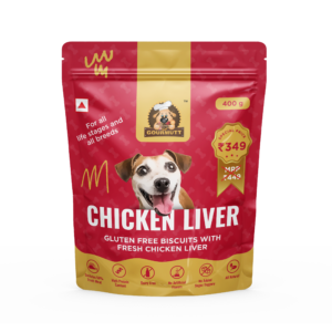 Gluten free Chicken Liver Dog Biscuits
